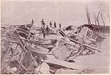 Брусилов на руинах фортов Перемышля (1915)