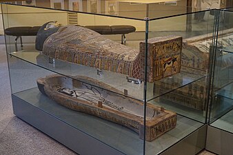 Саркофаг обеспеченной египетской женщины