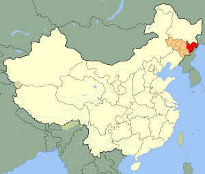 Яньбянь-корейский автономный округ на карте
