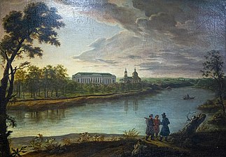 Беково, первая половина XIX века, картина крепостного художника, Саратовский краеведческий музей