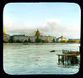Ленинград. Вид в сторону Исакиевского собора через реку Нева, примерно 1932 г.