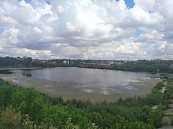 Крымза около Ильинского моста в Сызрани