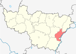 Муромский район на карте