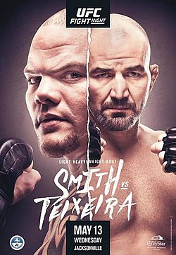 Постер UFC Fight Night: Смит - Тейшейра