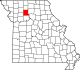 A state map highlighting Livingston County in the northwestern part of the state.