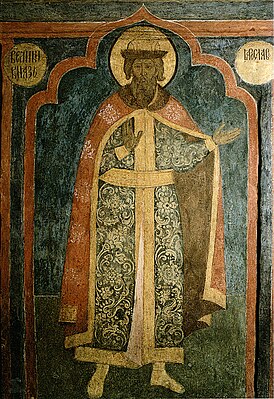 Ярослав Ярославич на фреске Архангельского собора Московского кремля