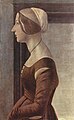 «Портрет молодой женщины», Ботичелли, Флоренция