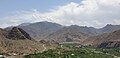 Вид на южную часть Зангезура от Крепости Мегри. Современная Армяно-иранская граница