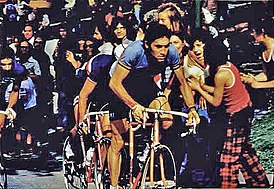 Эдди Меркс во время гонки на ЧМ