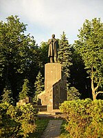 Памятник В. И. Ленину после 1955 г.