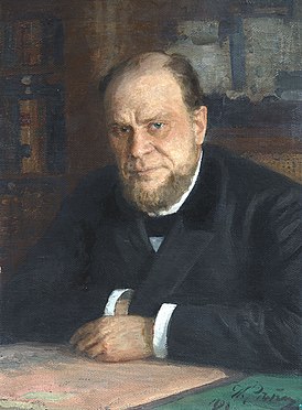 Портрет А. Ф. Кони. Художник И. Репин (1898)