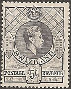 Почтовая марка Свазиленда, 1938 г.
