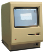 Macintosh 128k (первая модель 1984 года)