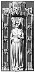 Мать: Филиппа Геннегау. Прорисовка изображения в гробнице в Вестминстерском аббатстве[11]
