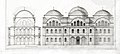 Генрих Хюбш, реконструкция фасада и разрез, 1863