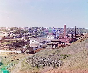 Вид на Каменский завод