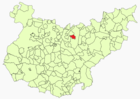 Расположение муниципалитета Менгабриль на карте провинции