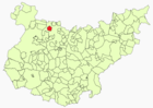 Расположение муниципалитета Ла-Нава-де-Сантиаго на карте провинции