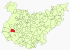 Расположение муниципалитета Баркаррота на карте провинции