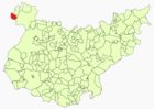 Расположение муниципалитета Ла-Кодосера на карте провинции