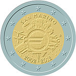 €2 — Сан-Марино 2012