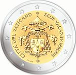 €2 — Ватикан 2013