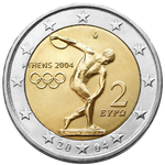 €2 — Греция 2004