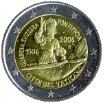 €2 — Ватикан 2006