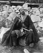 Грузинский крестьянин в селе Местиа. 1888 г.