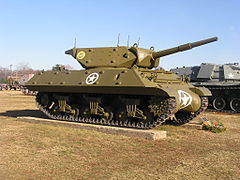 самоходная артиллерийская установка M10 Wolverine