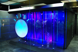 Суперкомпьютер IBM Watson 2011 года.