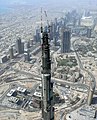 Самое высокое здание в мире Бурдж-Халифа в Объединённых Арабских Эмиратах