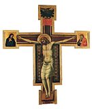Расписной крест. 1330-е гг. Церковь Сан-Феличе, Флоренция