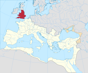 Провинция Британия на карте