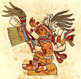 Изображение бога в «Кодексе Риоса» (XVI век)