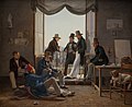 «Компания датских художников в Риме». Константин Хансен, 1837