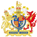 герб королевства Англии