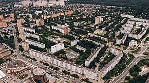Фотография городского округа Щёлково сверху