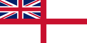 Кормовой флаг кораблей ВМС Великобритании