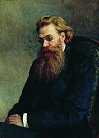 Портрет учёного и педагога Александра Яковлевича Герда, 1888