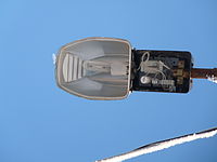 Устройство уличного светильника с лампой ДНаТ