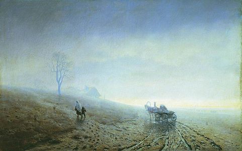 Осенняя распутица Архип Куинджи, 1870