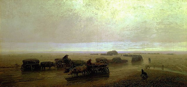 Чумацкий тракт в Мариуполе Архип Куинджи, 1875