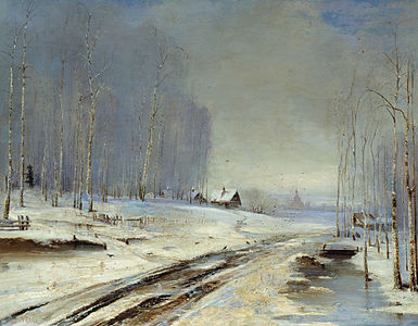 Распутица Алексей Саврасов, 1894