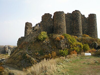 Крепость Амберд, VII век, церковь 1026 г.