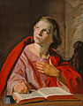 «Иоанн Богослов» (1625–1628). Музей Гетти, Лос-Анджелес