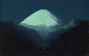 «Эльбрус. Лунная ночь» (1890—1895)