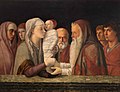 Беллини. Принесение во храм. 1460-е гг. Галерея Кверини Стампалья, Венеция