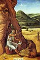 Беллини. Св. Иероним проповедует льву. Ок. 1450. Бирмингем, Институт Барбера