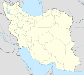 Шираз на карте